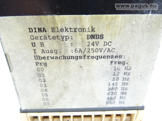 DINA ELEKTRONIK Geschwindigkeit- und Stillstandwächter