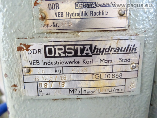 ORSTA Hydraulikpumpe mit Motor
