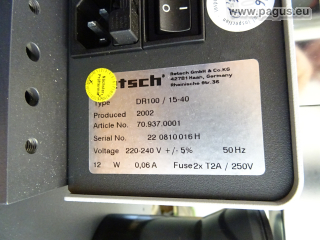 RETSCH Zentrifugal Mühle mit Zuteilgerät