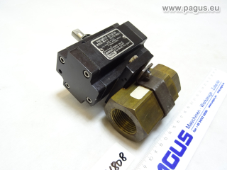 GEMINI VALVE Kugelhahn mit pneumatischem Ventilantrieb