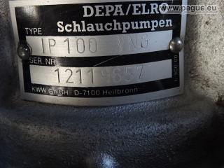 DEPA/ELRO Schlauchpumpe