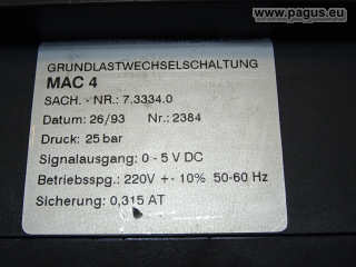 KAESER Grundlastwechselschaltung