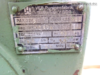 PUMPENFABRIK SALZWEDEL Hubkolbenpumpe