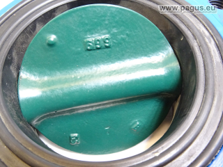 DANFOSS Zwischenflanschklappe mit Schwenkantrieb