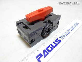 +GF+ Kugelhahn, mit Gehäuse