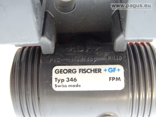 +GF+ Kugelhahn, mit Gehäuse