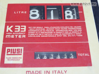 PIUSI Ölpumpe mit Zählwerk