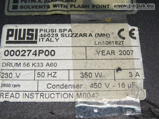 PIUSI Ölpumpe mit Zählwerk