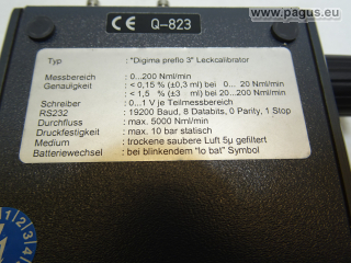 SI Leckcalibrator