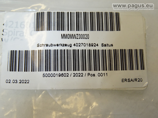 SALTUS Schraubwerkzeug