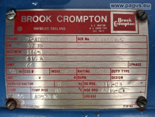 Brook Crompton Elektromotor
