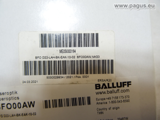 BALLUFF Faseroptik