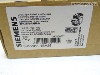 SIEMENS Motorschutzschalter