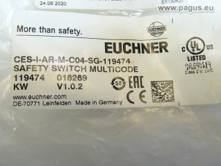 EUCHNER Sicherheitsschalter mit Betätiger
