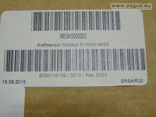 BURSTER Zug-Druck-Kraftsensor