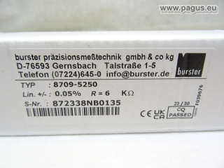 BURSTER Potentiometrischer Wegtaster