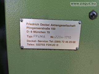 DECKEL Fräsmaschine