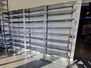 Regalsystem 3650 x 350 x 2330 mm