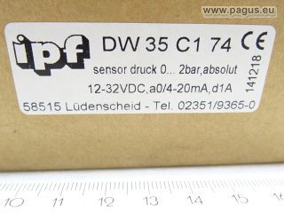 IPF ELECTRONIC Drucksensor