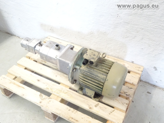 ORSTA Dreifach- Hydraulikpumpe mit Motor