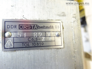 ORSTA Dreifach- Hydraulikpumpe mit Motor