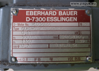 Bauer Getriebemotor