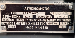 UDSSR Elektromotor