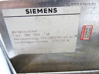 SIEMENS Luft Wärmetauscher