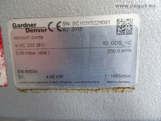 GARDNER-DENVER Vakuumpumpe