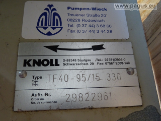 KNOLL Eintauchpumpe