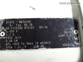 DIETZ MOTOREN Radiallüfter