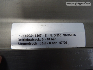 END-ARMATUREN Kugelhahn mit pneumatischem Ventilantrieb