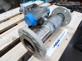 END-ARMATUREN Kugelhahn mit pneumatischem Ventilantrieb