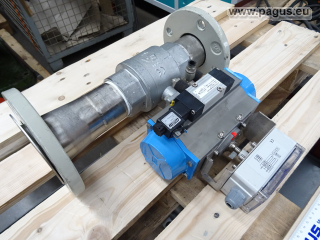 END-ARMATUREN Kugelhahn mit pneumatischem Ventilantrieb