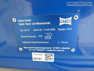 VETTER Universal-Kabelspulmaschine