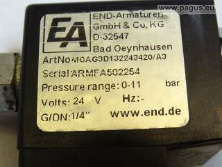 END-ARMATUREN Magnetventil