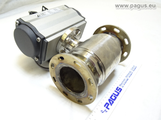 ACG Kugelhahn mit pneumatischem Ventilantrieb