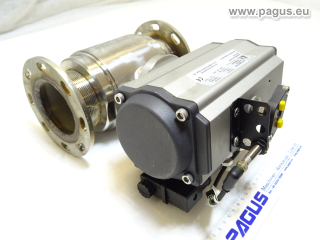 ACG Kugelhahn mit pneumatischem Ventilantrieb