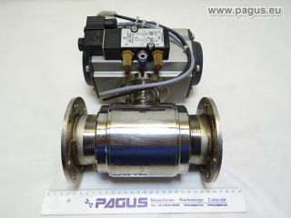 ACG Kugelhahn mit pneumatischem Ventilantrieb