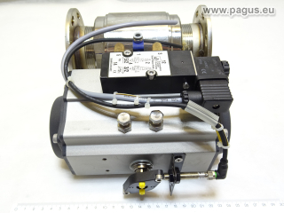 ACG Kugelhahn mit pneumatischem Ventilantrieb