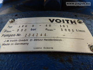 VOITH Hydraulikpumpe mit Motor