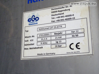 EGO Kühltunnel