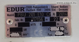 EDUR® Kreiselpumpe
