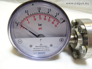 WIKA Differenzdruck-Kontaktmanometer