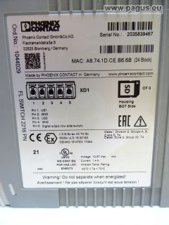PHOENIX CONTACT Industrial Ethernet Switch