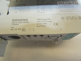 SIEMENS Halbleiterschütz mit Lastüberwachungsrelais