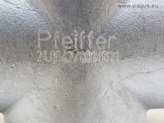 PFEIFFER Dreiwegekugelhahn mit pneumatischem Antrieb