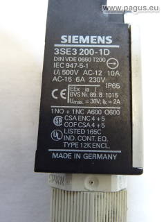 SIEMENS Rollenendschalter