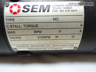 SEM DC Servomotor