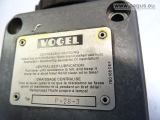 VOGEL Handschmierpumpe